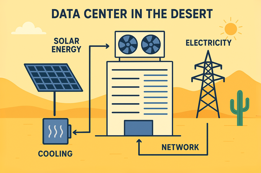Datacenters dans le désert
